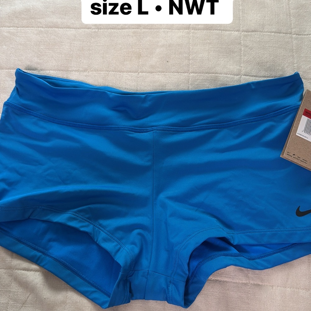Nike Blue Swim Bikini Bottoms